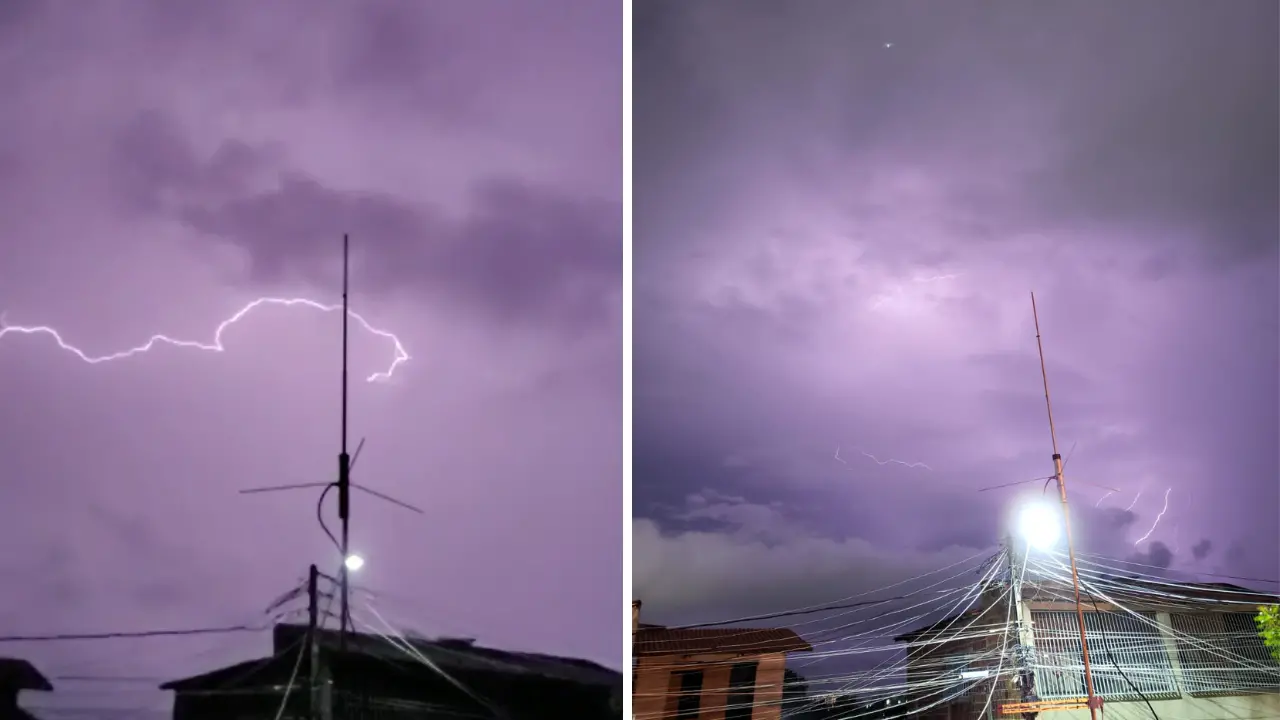 Imagem da notícia: Forte trovão em Fortaleza veio de raio que caiu no mar; entenda fenômeno