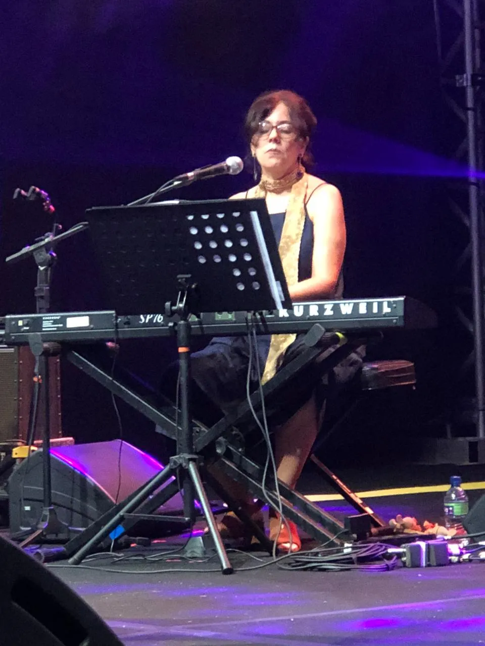 Lu começou a tocar piano ainda na infância