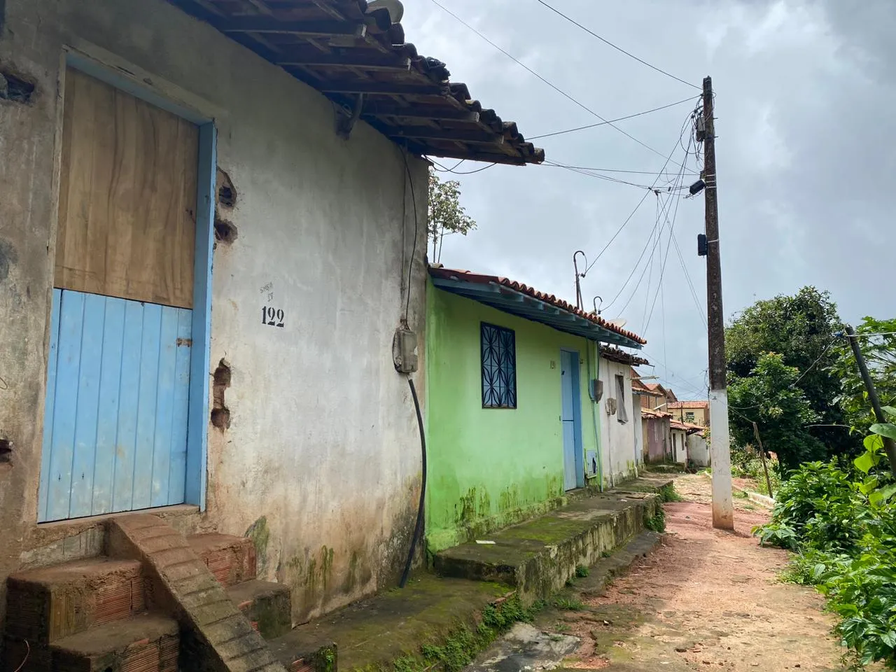 Casas no entorno seguem desabitadas