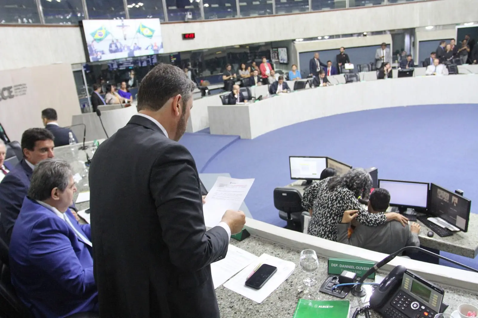 Imagem da notícia: Cessão de terreno do Governo para Enel causa embate entre deputados na Assembleia Legislativa