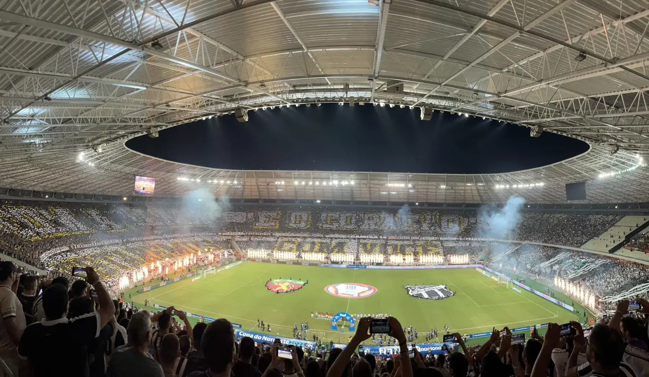Imagem da notícia Ceará x Sport registra maior público do futebol cearense em 2023; veja ranking