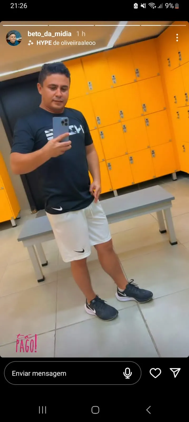 Beto da Mídia havia acabado de sair da academia quando foi baleado em seu próprio carro.