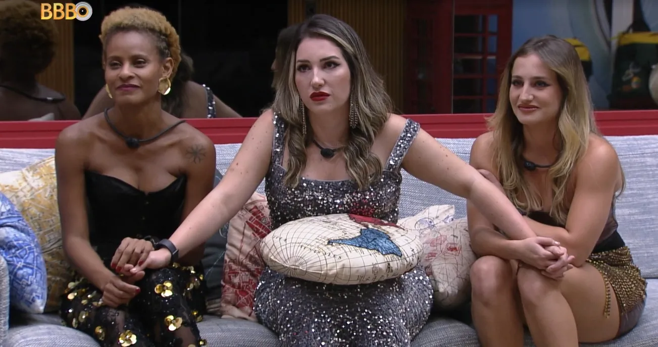 Aline, Amanda e Bruna foram finalistas do BBB 23