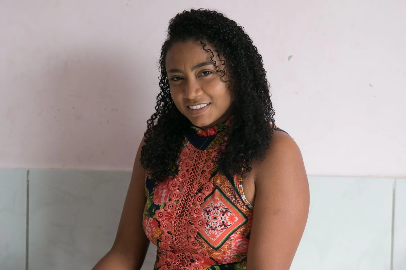Natasha Santos, de 29 anos, não conseguiu retornar ao mercado de trabalho após se tornar mãe