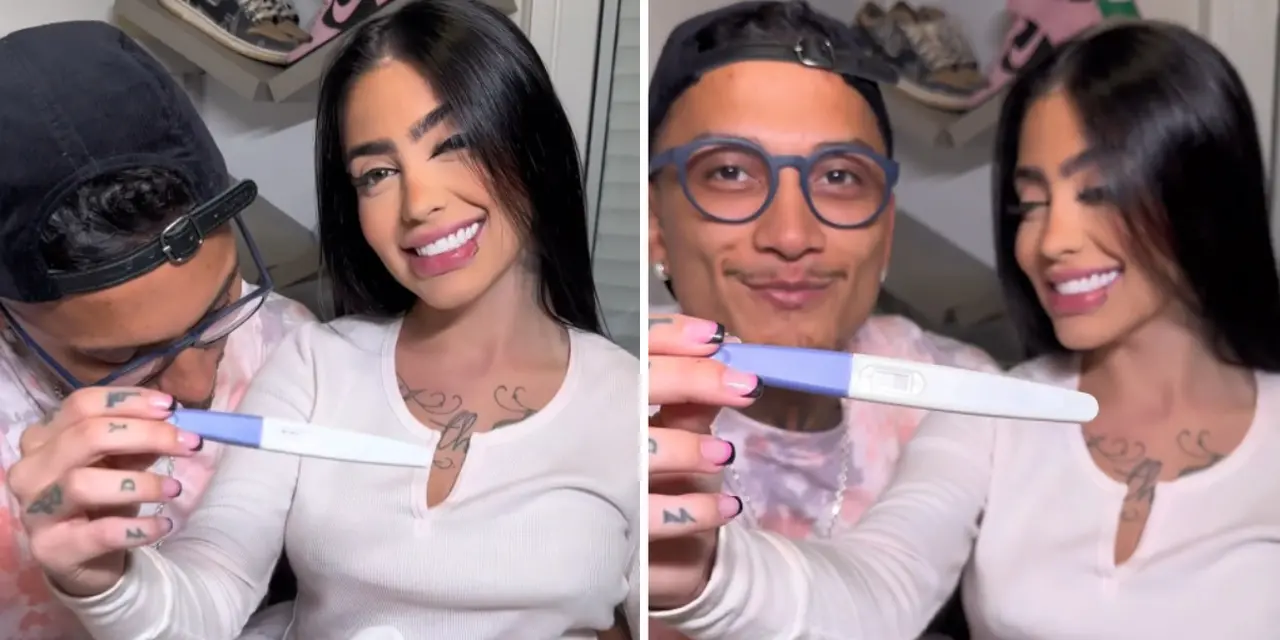 Imagem da notícia: MC Mirella confirma que está grávida de Dynho Alves: 'serzinho muito amado'