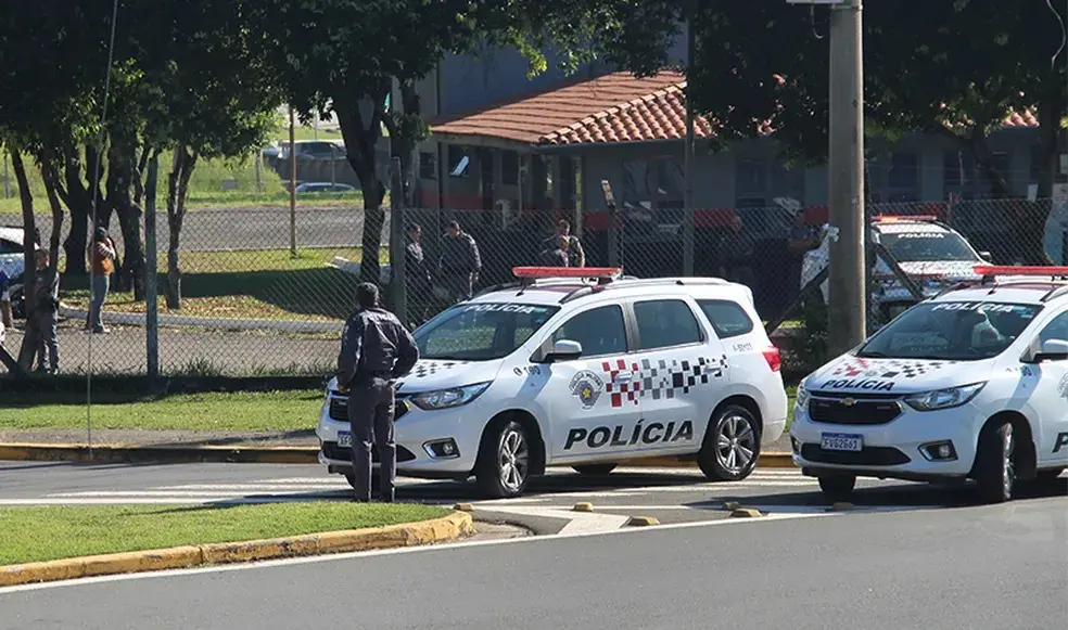 Imagem da notícia: Policial mata dois colegas de trabalho em Salto, no interior de SP