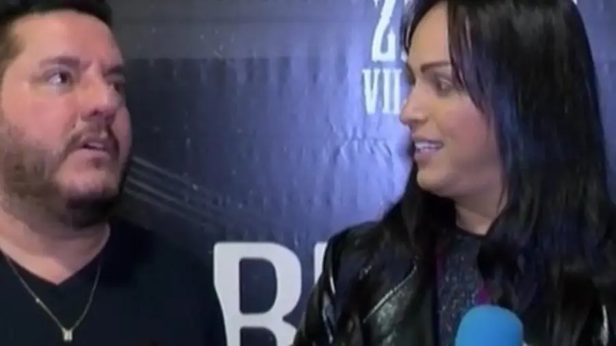 Imagem da notícia: Bruno, da dupla com Marrone, é acusado de transfobia contra repórter Lisa Gomes