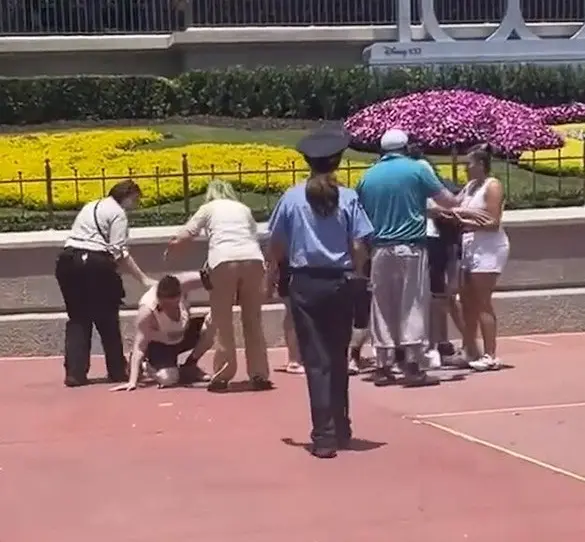 Imagem da notícia: Briga na Disney entre famílias gera confusão generalizada; veja vídeo