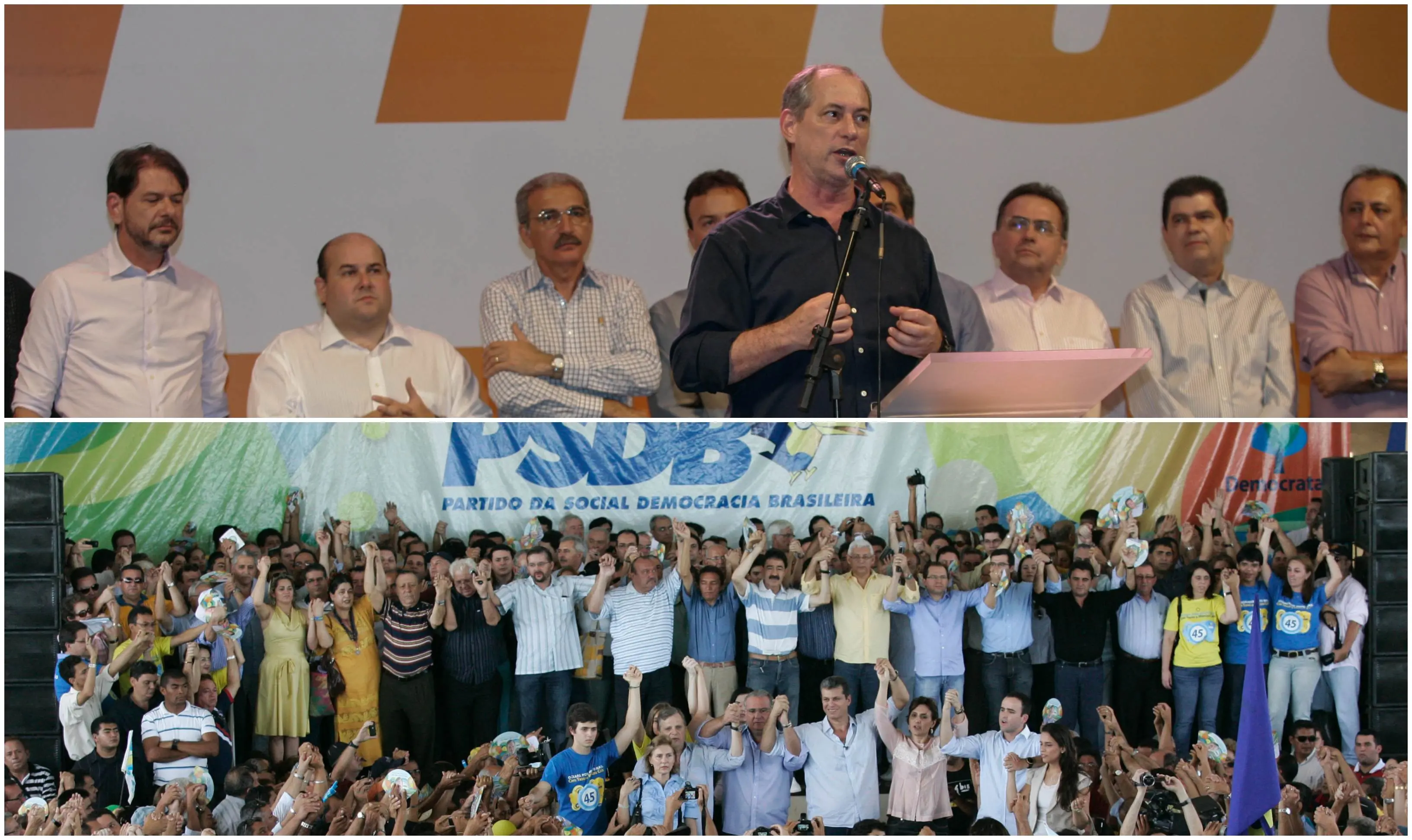 Imagem da notícia: Do PSDB ao Pros: como partidos políticos cresceram e desapareceram no Ceará nas duas últimas décadas