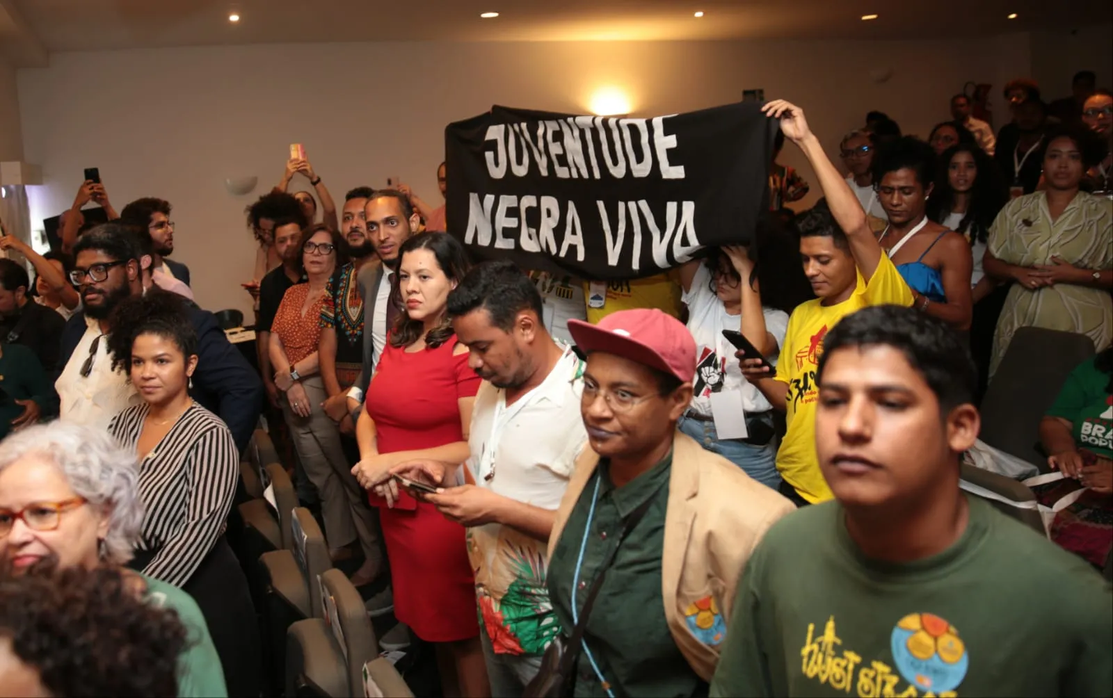 Movimentos da juventude e da população negra fizeram parte do evento do Ceará