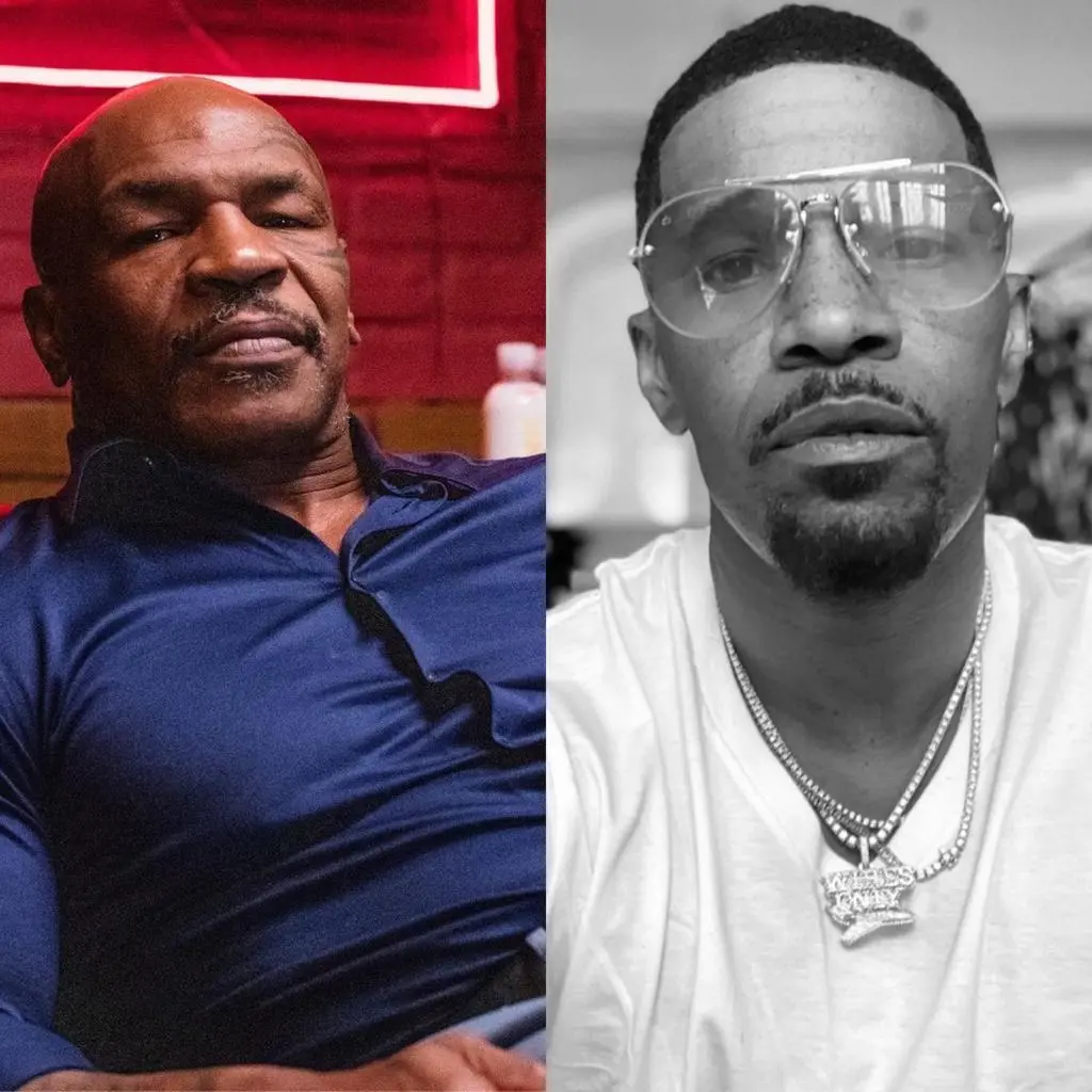 Imagem da notícia: Mike Tyson diz que Jamie Foxx teve um AVC antes de ser internado: 'ele não está se sentindo bem'