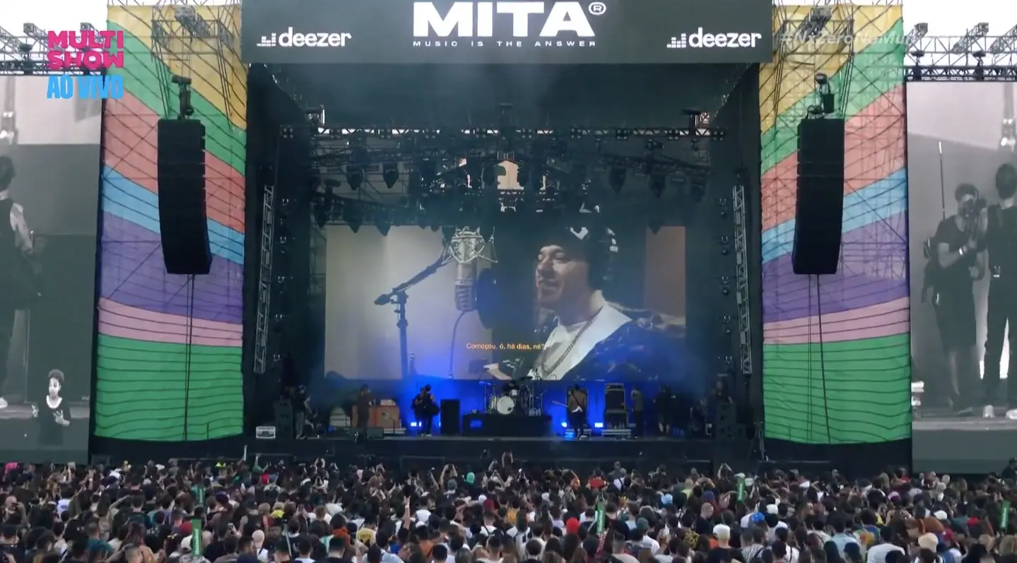 Imagem da notícia: NX Zero homenageia Chorão no MITA Festival e público se emociona