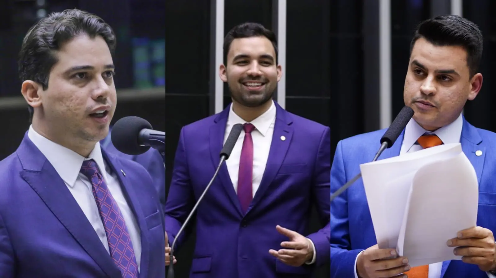 Imagem da notícia: Júnior Mano, Matheus Noronha e Yury do Paredão podem sofrer punição no PL por voto a favor de Lula