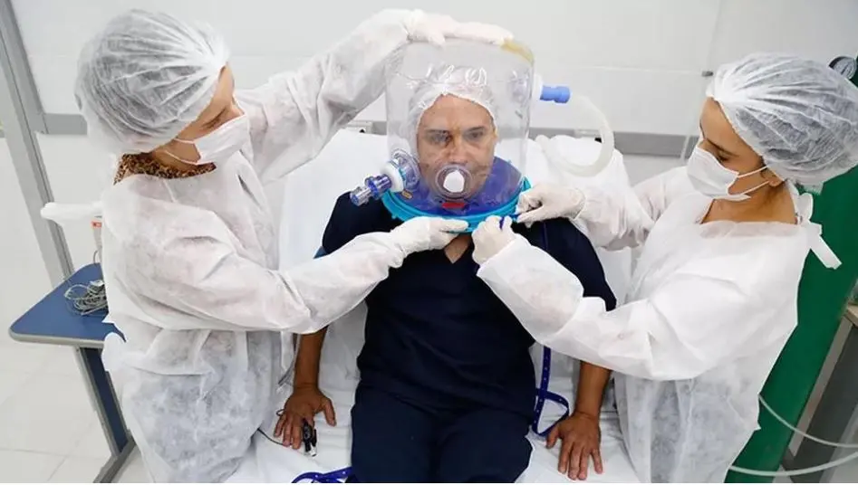 Imagem da notícia: Capacete Elmo concorre a prêmio internacional de inovação em saúde