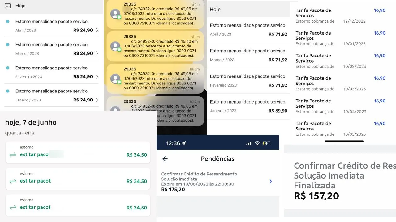 A influenciadora divulgou diversas mensagens de seguidores informando terem recebido o ressarcimento