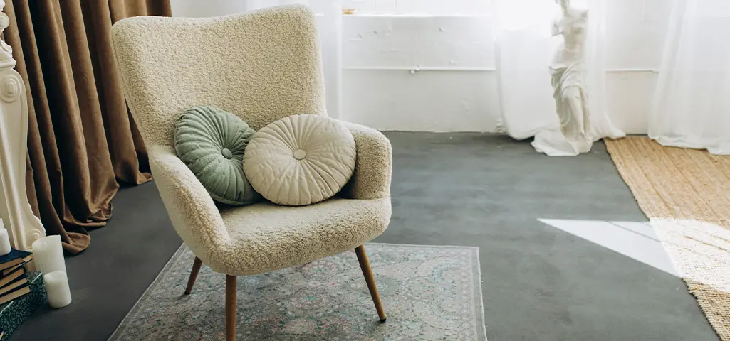 Imagem da notícia: Bouclé: o tecido protagonista da decoração atual