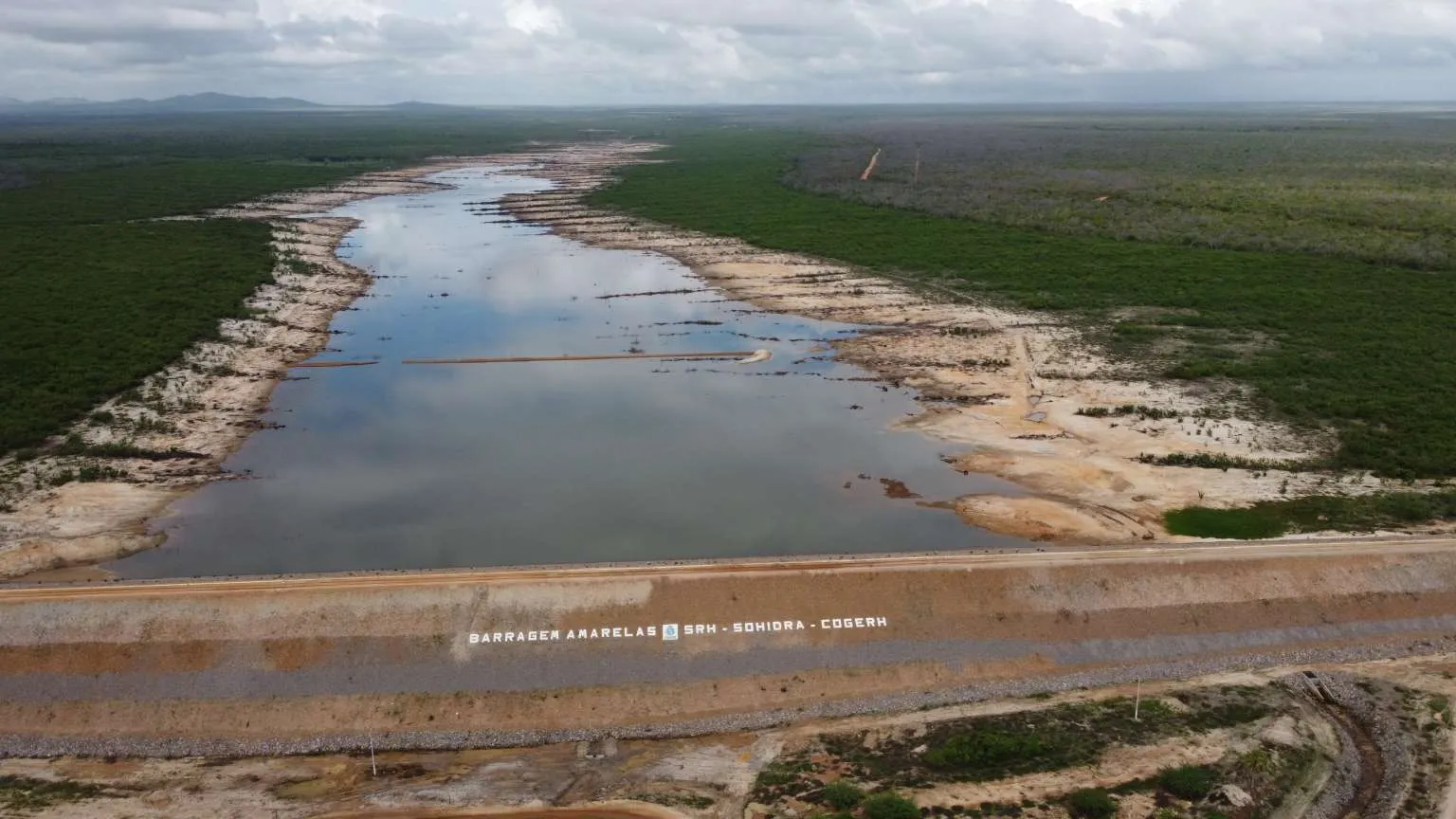 Açude Amarelas é um dos mais novos do Ceará