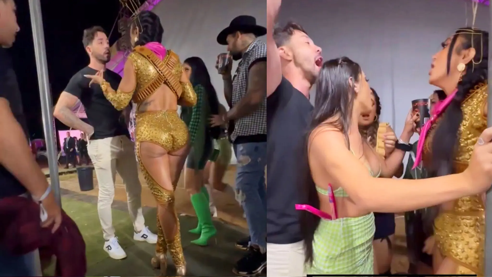 Imagem da notícia: Rico Melquiades e Dayanne Bezerra protagonizam briga em festa de Carlinhos Maia; veja