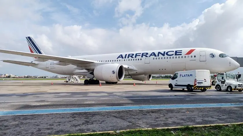 Imagem da notícia: Air France aumenta oferta de assentos na rota Fortaleza-Paris com o A350
