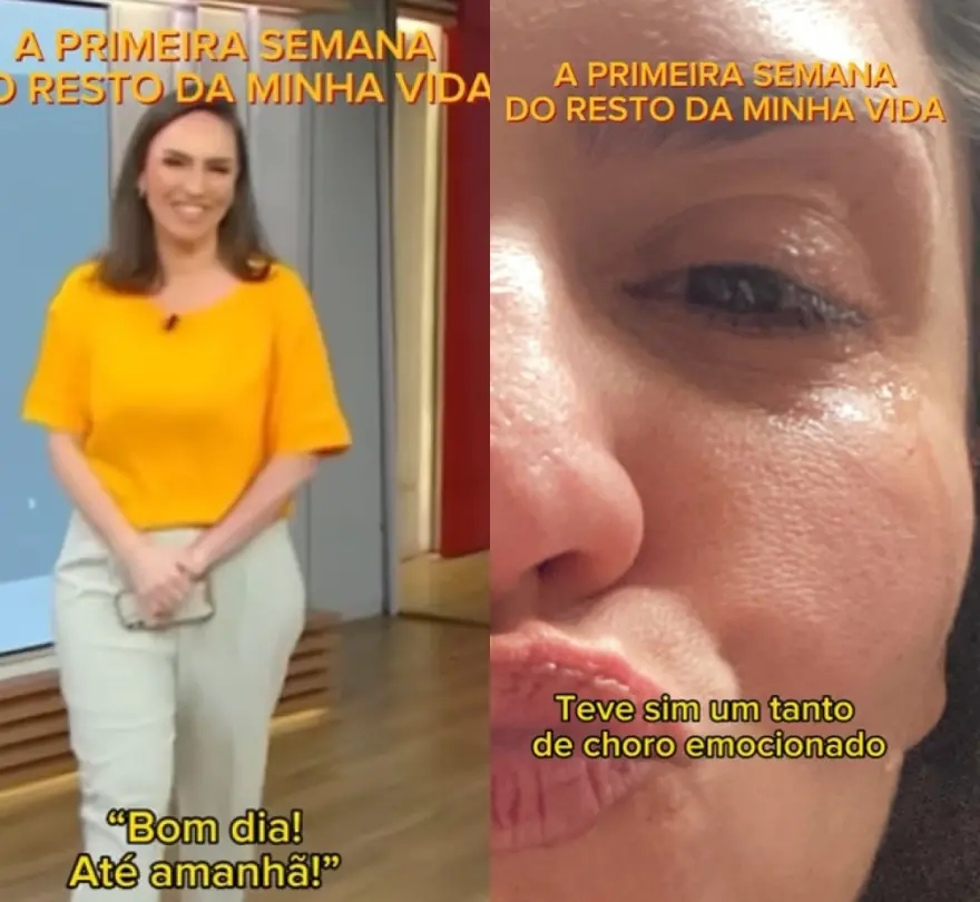 Imagem da notícia: Jornalista Cecília Flesch compartilha vídeo com primeira semana após ser demitida da Globo