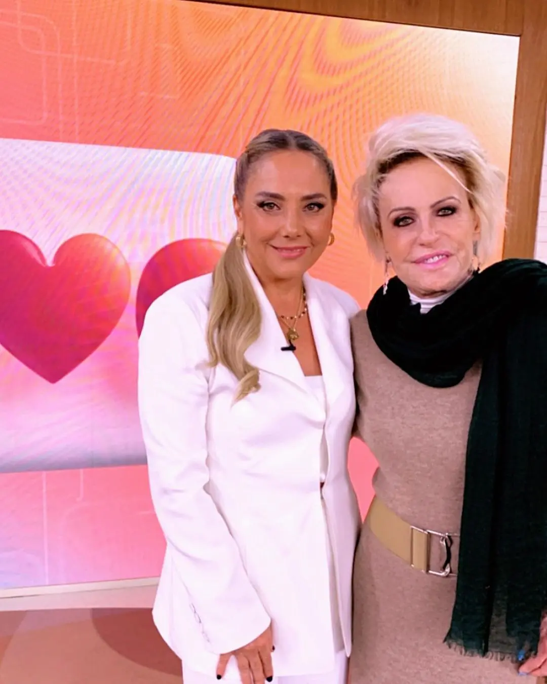 Imagem da notícia: Heloisa Périssé agradece conselho de Ana Maria Braga quando descobriu câncer