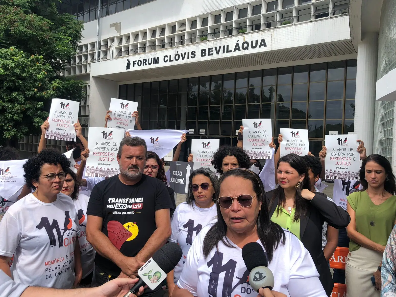 Imagem da notícia: Foi preciso reviver a dor para que a Justiça seja feita, diz mãe de vítima da Chacina do Curió