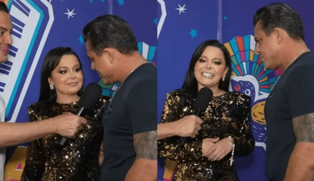 Imagem da notícia: Empresário Isaías CDs surpreende Maraísa em show e se declara: 'Vai ter um filho comigo'