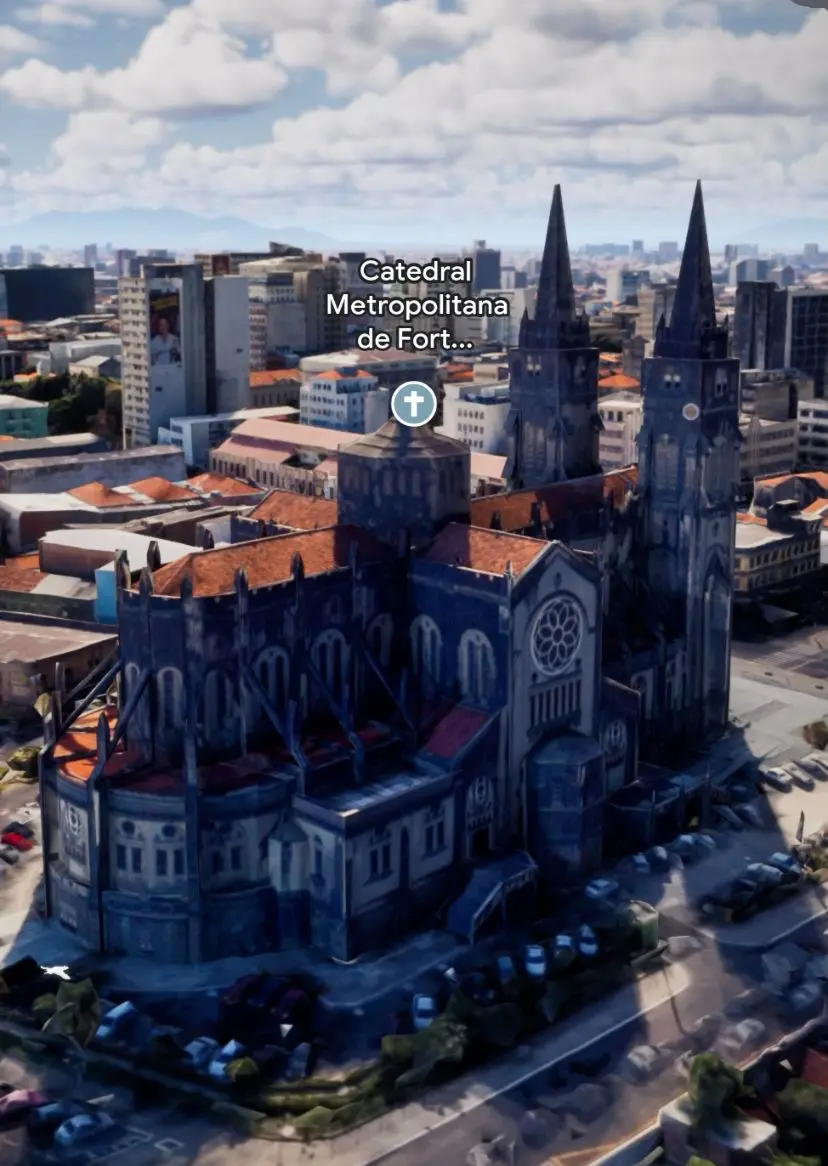 Imagem da notícia: Pontos turísticos de Fortaleza ganham imagens em 3D e 360° no Google Maps; saiba quais