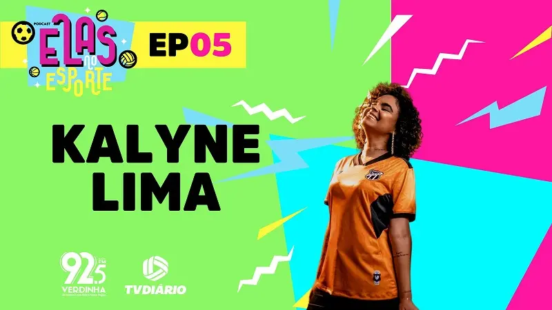 Imagem da notícia: Elas no Esporte #05: entrevista com Kalyne Lima, locutora do Ceará em jogos no Castelão
