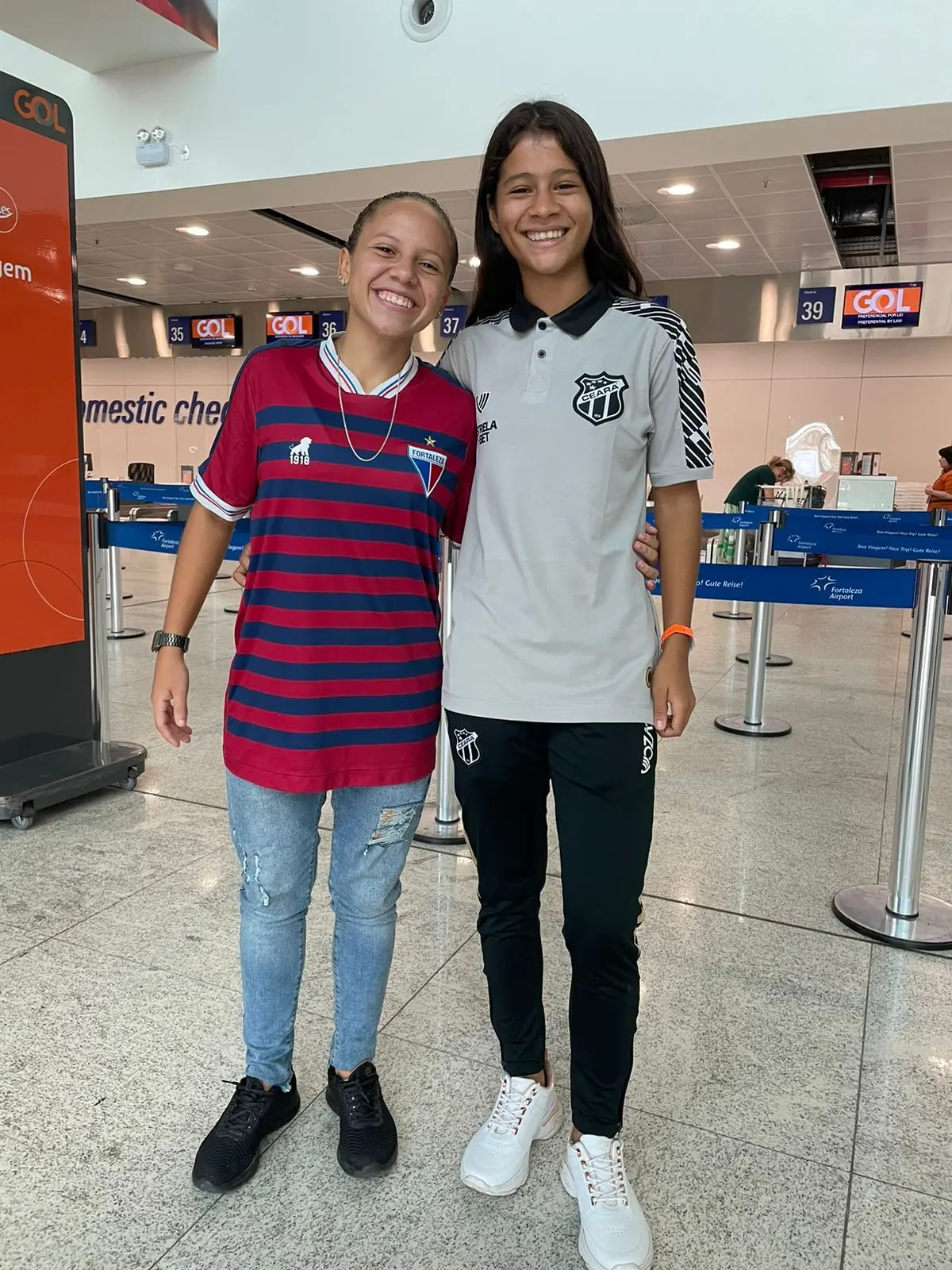 Imagem da notícia: Atletas de Fortaleza e Ceará se apresentam à Seleção Brasileira feminina Sub-17