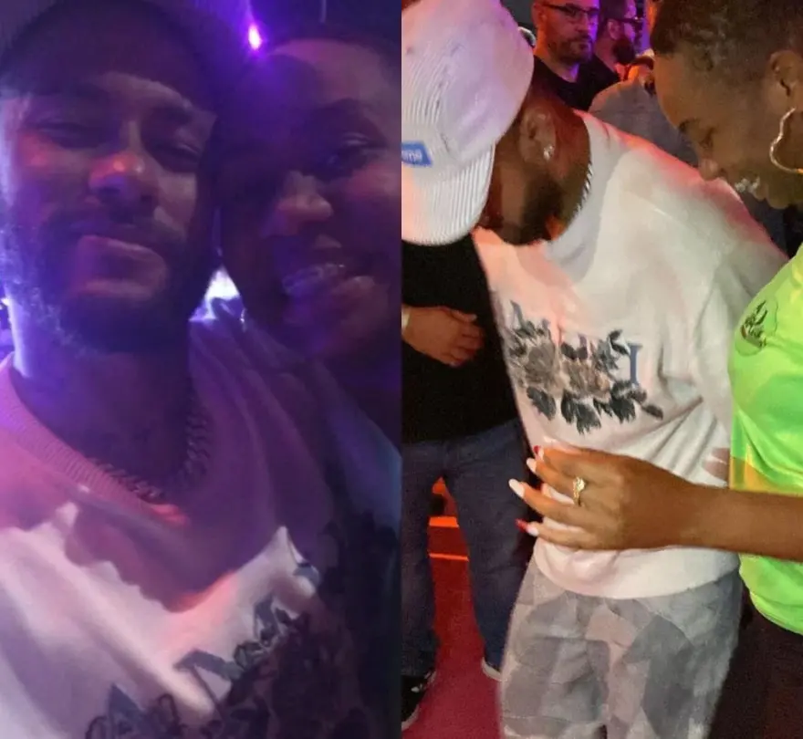 Imagem da notícia: Fã dança com Neymar em festa e perde emprego: 'não podia deixar passar a oportunidade'