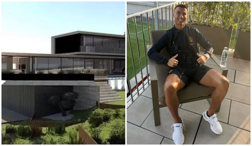 Imagem da notícia: Obras em nova mansão de Cristiano Ronaldo incomodam vizinhos; custo chega a R$ 170 milhões
