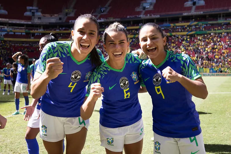 Imagem da notícia: CBF define numeração oficial da seleção feminina na Copa do Mundo de 2023; confira