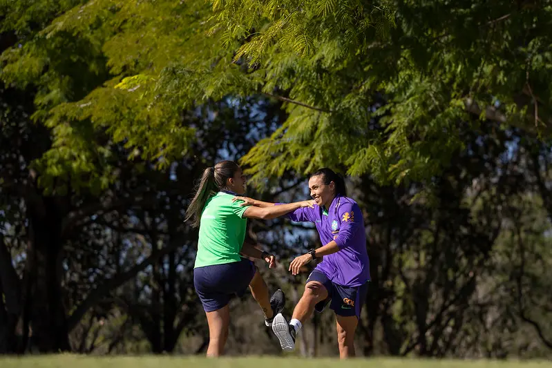 Imagem da notícia: Seleção brasileira feminina realiza primeiras atividades com foco na Copa do Mundo
