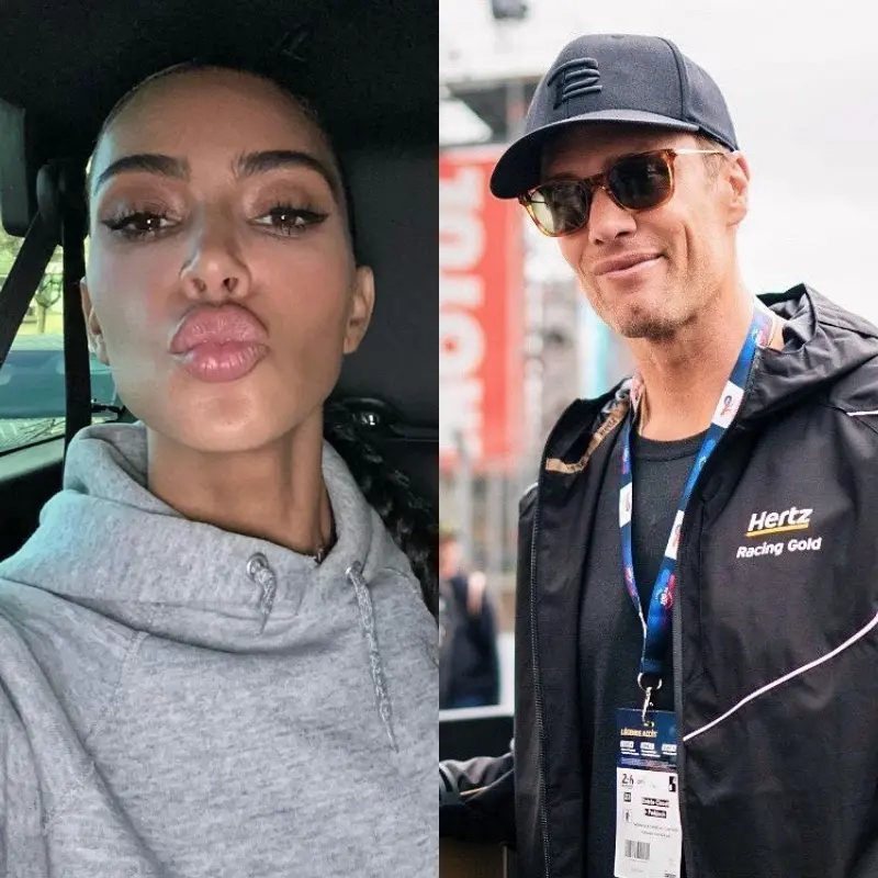 Imagem da notícia: Tom Brady e Kim Kardashian estariam vivendo romance, diz site