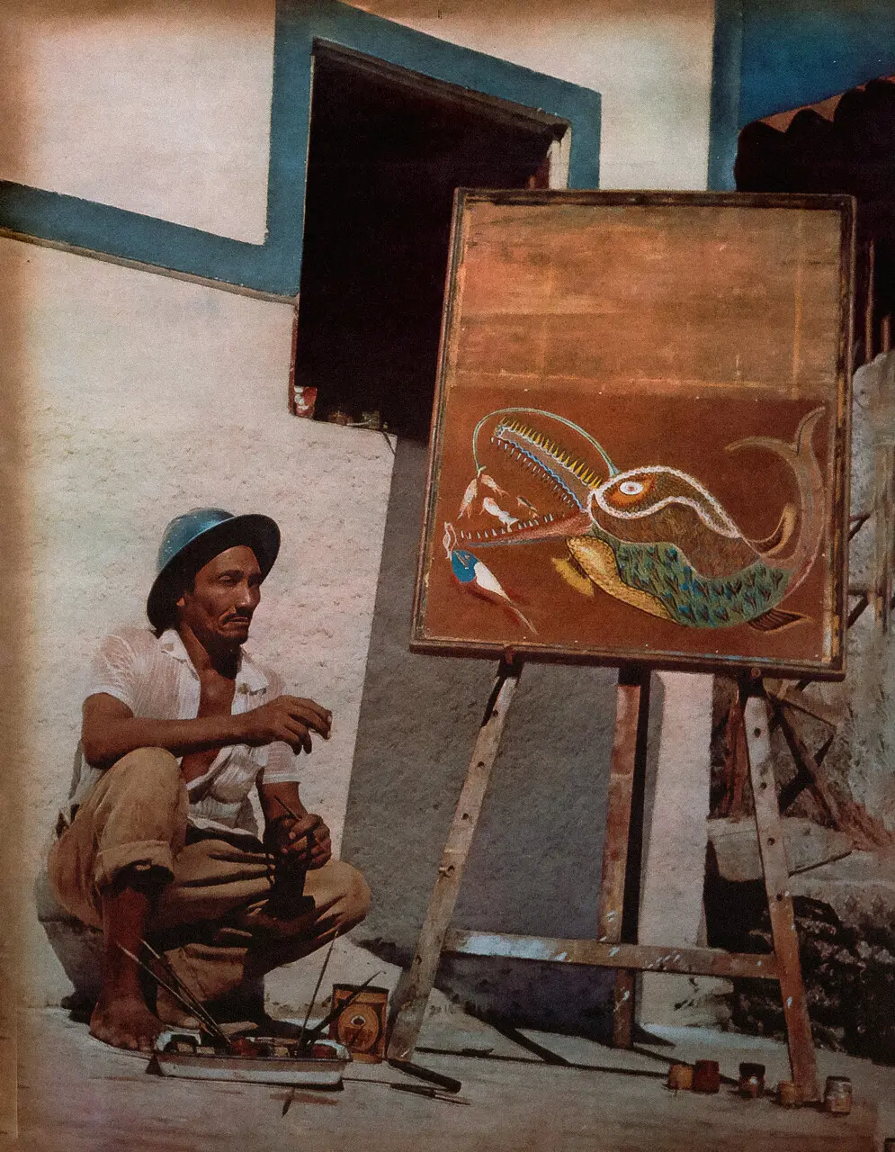 Imagem da notícia: Nova exposição da Pinacoteca do Ceará destaca trabalho de Chico da Silva e Escola do Pirambu
