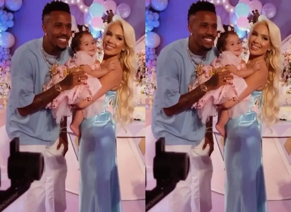 Imagem da notícia: Cearense Karoline Lima e Eder Militão comemoram 1 ano de Cecília; veja fotos