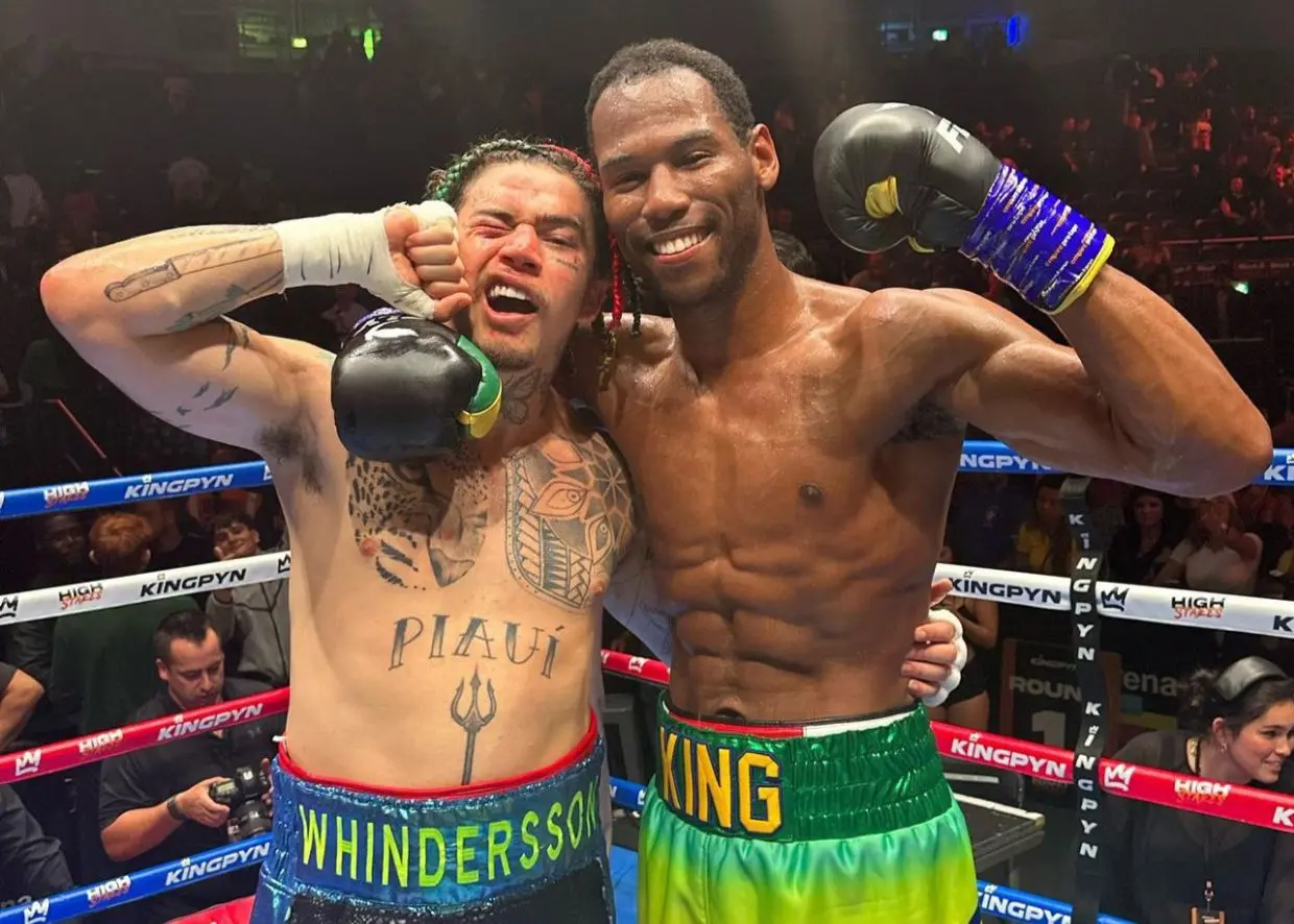 Imagem da notícia: Whindersson Nunes luta até o fim, mas perde para King Kenny; brasileira Jully Poca vence