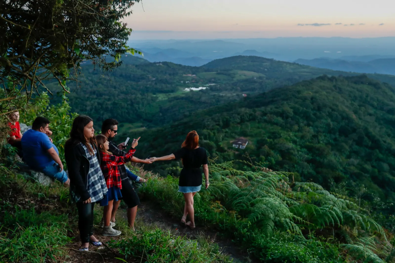 Área de vegetação em Guaramiranga, no Maciço de Baturité