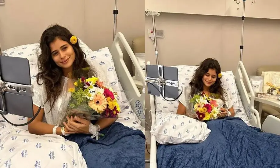 Imagem da notícia: Após ser internada, Isadora Cruz já tem previsão de volta às gravações de novela