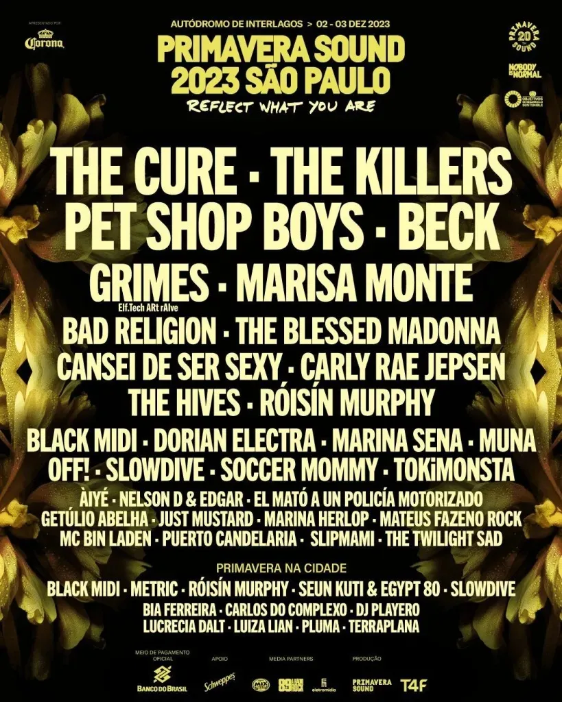 Line-up do festival Primavera Sound