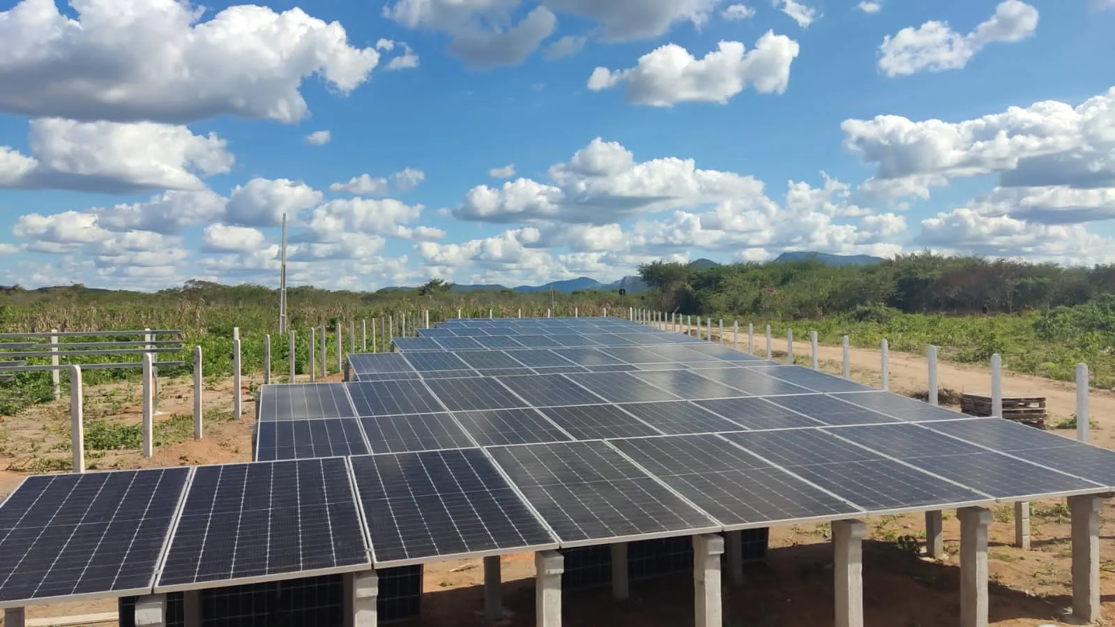 Primeiras usinas do projeto, em Tururu