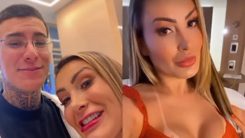 Imagem da notícia: Filho de Andressa Urach rebate comentários sobre trabalho da mãe com conteúdos adultos