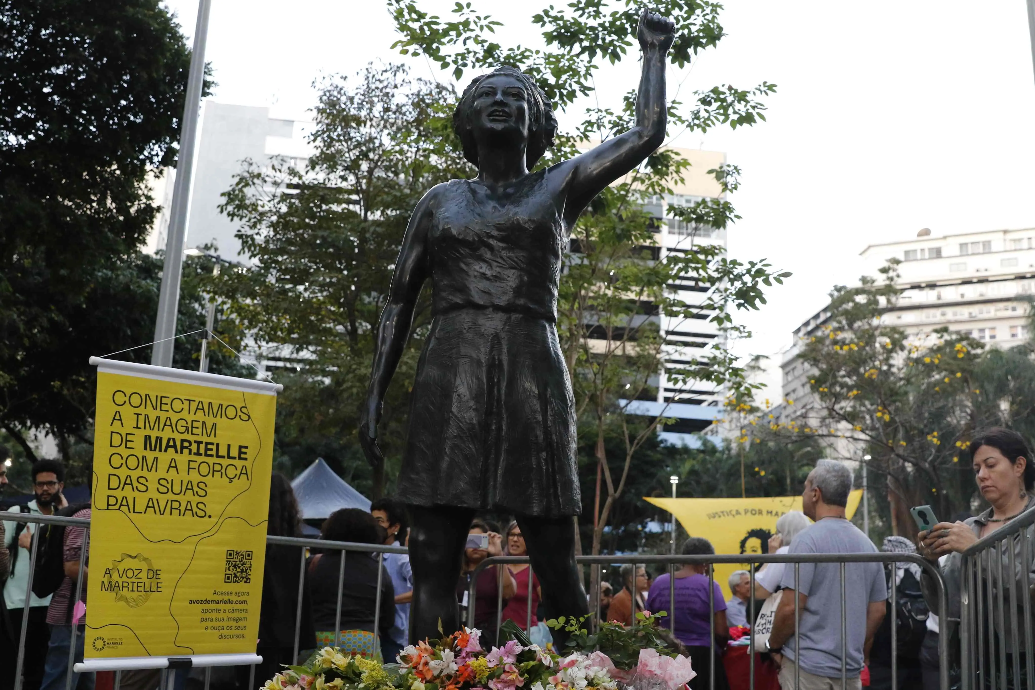Imagem da notícia: Viúva de Marielle Franco diz que a justiça só será feita quando encontrarem mandante do crime