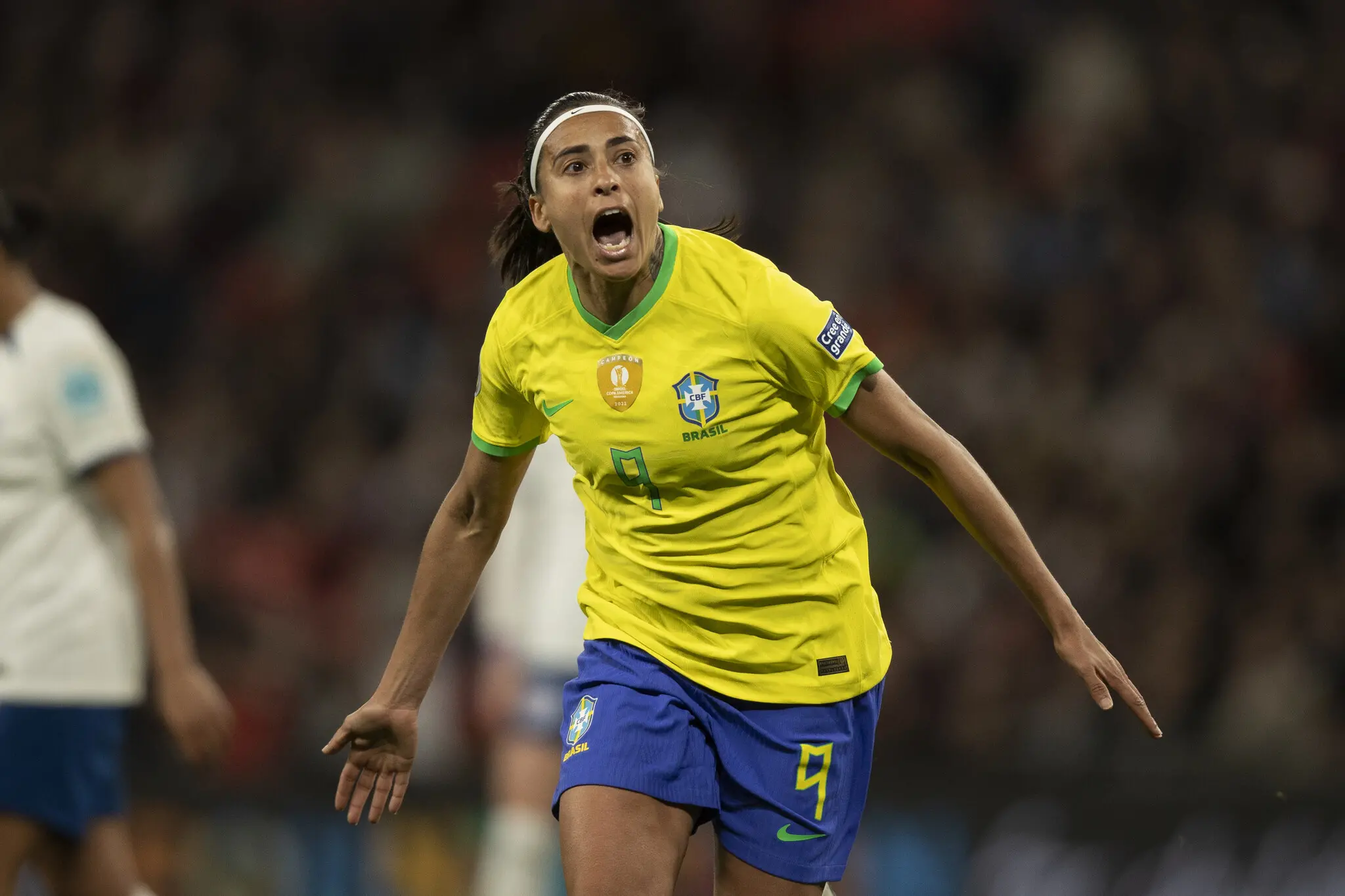 Imagem da notícia: Andressa Alves comenta sobre jogo do Brasil contra Jamaica no Mundial: 'Não pode se desesperar'