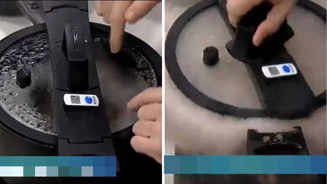 Imagem da notícia: Panela de pressão 'explode' após apresentador destacar segurança do item em propaganda; assista