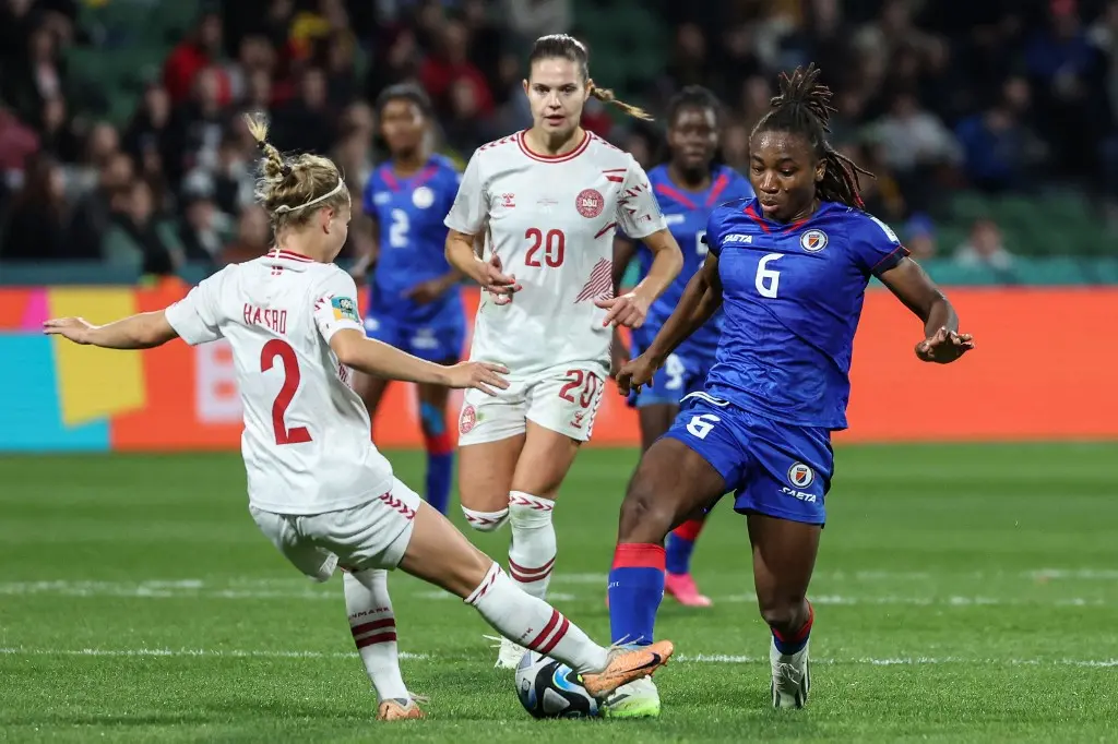 Imagem da notícia: Dinamarca vence Haiti por 2 a 0 e avança para as oitavas da Copa do Mundo feminina