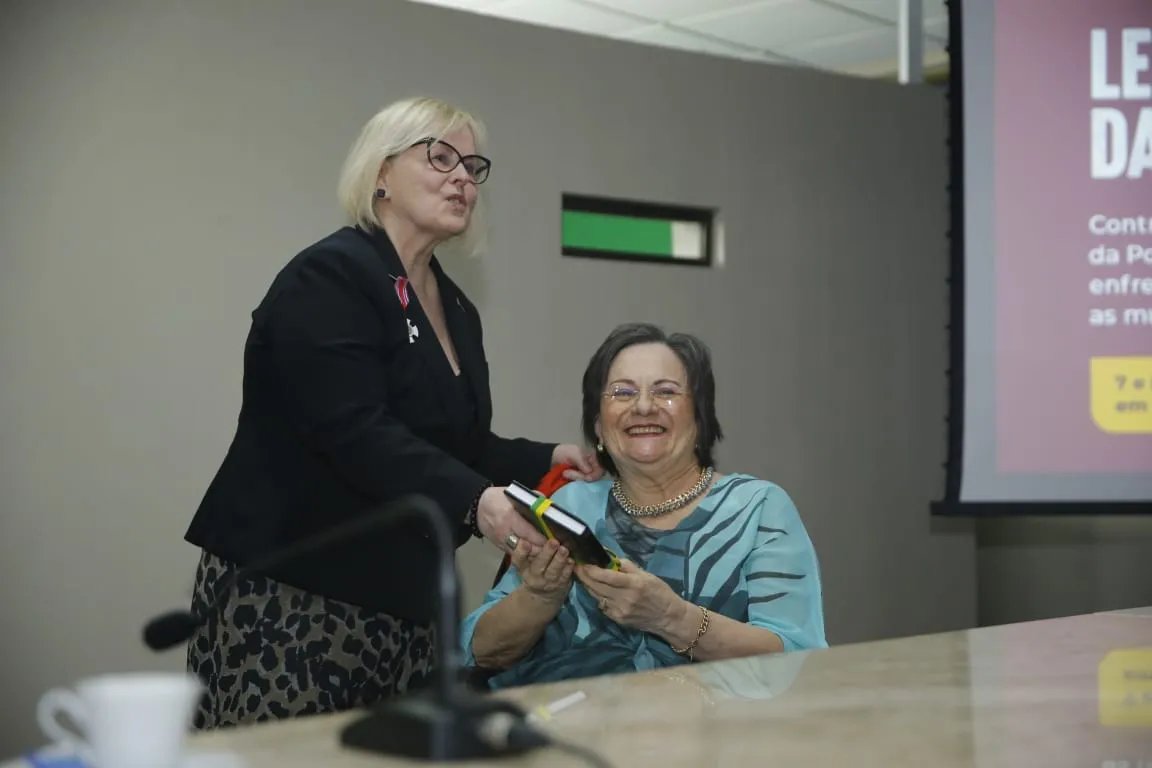 Rosa Weber e Maria da Penha marcaram presença no evento no TJ-CE.