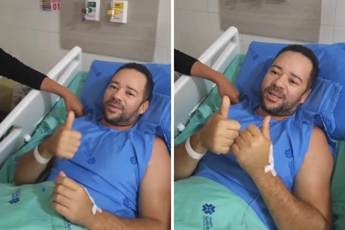 Regilânio da Silva Inácio sofreu acidente com máquina de academia