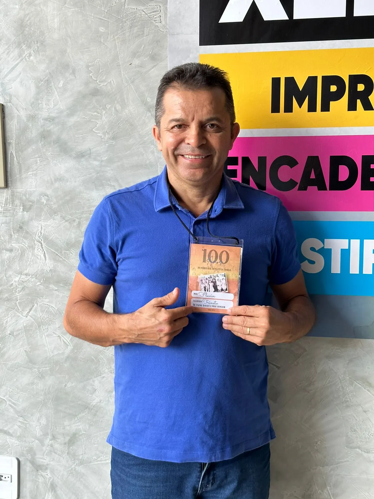 Flávio Costa é um dos organizadores do encontro da família Batista